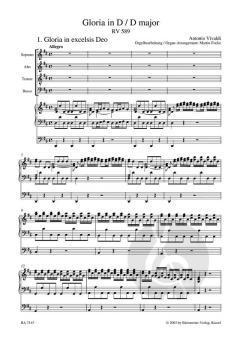 Introduzione al Gloria Gloria in D von Antonio Vivaldi (Download) 