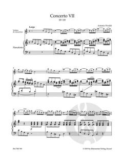 La Stravaganza op. 4 Band 2: Konzerte 7-12 von Antonio Vivaldi 