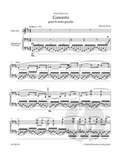 Konzert für die linke Hand von Maurice Ravel (Download) 