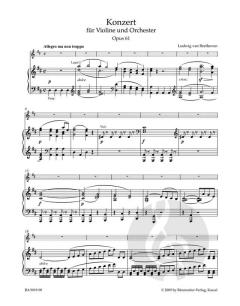 Konzert D-Dur op. 61 von Ludwig van Beethoven (Download) 