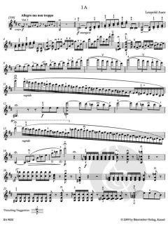 Kadenzen zu Ludwig van Beethovens Konzert für Violine und Orchester op. 61 im Alle Noten Shop kaufen