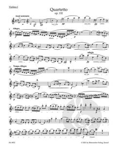 Streichquartett a-Moll op. 132 von Ludwig van Beethoven (Download) 