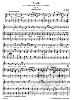 Lieder Band 2 von Franz Schubert 