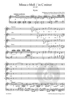 Missa c-Moll KV 427 von Wolfgang Amadeus Mozart 