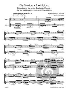 Die Moldau von Bedrich Smetana für 2 Querflöten im Alle Noten Shop kaufen