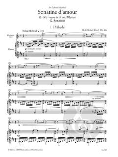 Sonatine d'amour op. 41a von Dirk-Michael Kirsch 