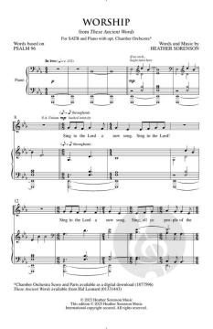 Worship from These Ancient Words von Heather Sorenson (Download) 