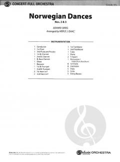Norwegian Dances No. 2 & 3 von Edvard Grieg 