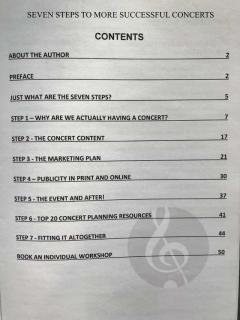 7 Steps to More Successful Concerts von Tim Knight 