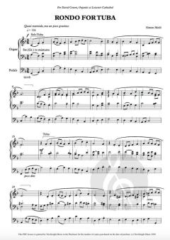 Rondo for Tuba von Simon Mold 
