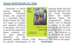 Rondo for Tuba von Simon Mold 