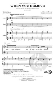 When You Believe von Stephen Schwartz 