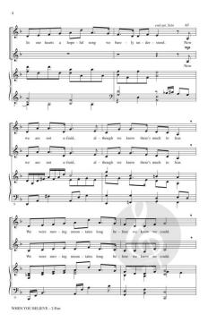 When You Believe von Stephen Schwartz 