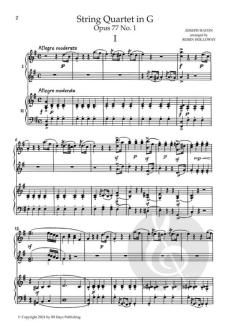 String Quartets op. 77 1-2 von Joseph Haydn 