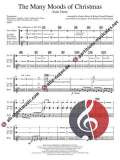 The Many Moods of Christmas: Suite No. 3 von Robert Russell Bennett 