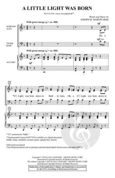 A Little Light Was Born von Joseph M. Martin (Download) 