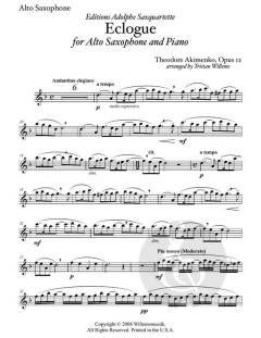 Eclogue op. 12 von Theodore Akimenko 
