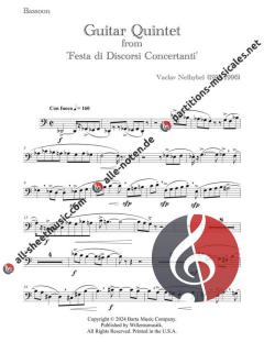 Guitar Quintet from Festa Di Discorsi Concertanti von Václav Nelhýbel 