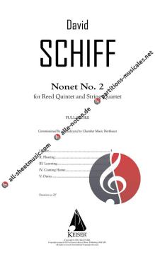 Nonet No. 2 von David Schiff 