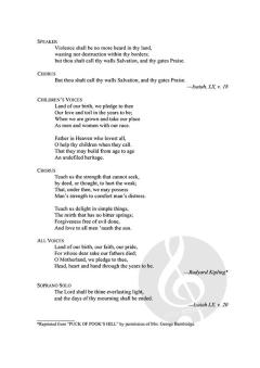 A Song of Thanksgiving von Ralph Vaughan Williams (Download) 