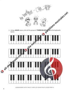 Beanstalk's Basics For Piano Theory Book Preparatory Level A von Cheryl Finn 