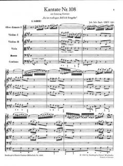 Es ist euch gut, dass ich hingehe von Johann Sebastian Bach 