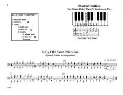 Teaching Little Finger To Play Christmas Carols Piano 