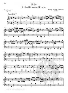 Essercizii Musici von Georg Philipp Telemann 