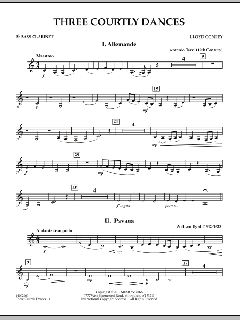 Three Courtly Dances (Download) 