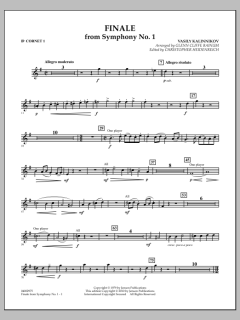 Finale From Symphony No. 1 von Basile Kalinnikov (Download) 