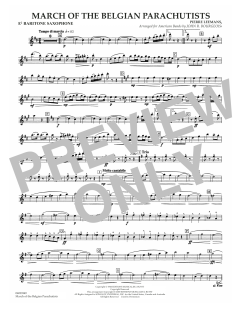 March Of The Belgian Parachutists von Pierre Leemans (Download) 
