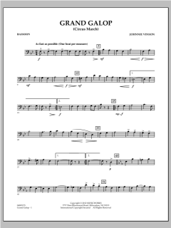Grand Galop (Circus March) von Johnnie Vinson (Download) 