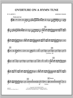 Overture On A Hymn Tune von Johnnie Vinson (Download) 