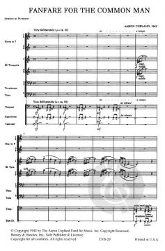 Fanfare For The Common Man (Aaron Copland) 
