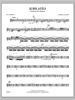 Jubilateo (Fanfare And Allegro) von Samuel R. Hazo (Download) 