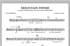 Mountain Thyme von Samuel R. Hazo (Download) 