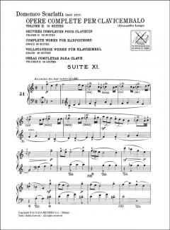 Opere Complete Per Clavicembalo Vol. 2 Complete Works Harpsichord von Domenico Scarlatti 