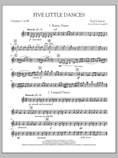 Five Little Dances von Paul Creston (Download) 