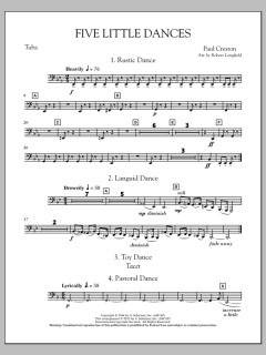 Five Little Dances von Paul Creston (Download) 