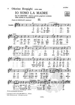 Io Sono La Madre - Alto And Piano 
