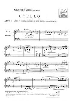 Canzone Del Salice e Ave Maria von Giuseppe Verdi 