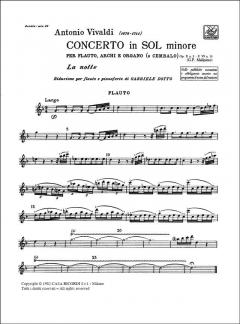 Concerto G Minor Op. 10 No. 2 RV439 von Antonio Vivaldi 
