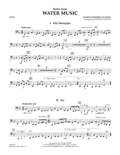 Suite from Water Music von Georg Friedrich Händel (Download) 