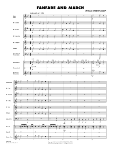 Fanfare and March von Michael Sweeney (Download) 
