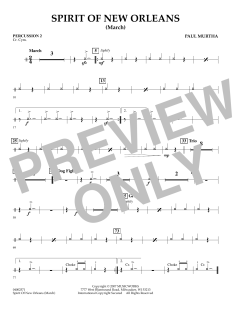 Spirit Of New Orleans (March) von Paul Murtha (Download) 