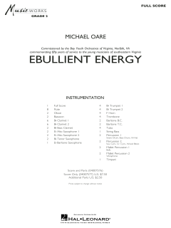 Ebullient Energy von Michael Oare 