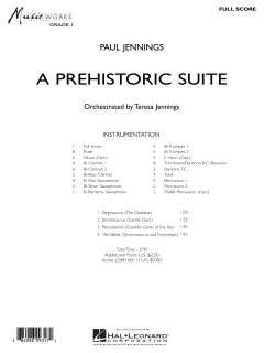 A Prehistoric Suite von Paul Jennings (Download) 
