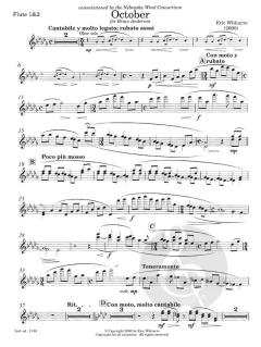 October von Eric Whitacre 
