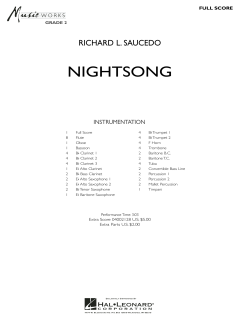 Nightsong von Richard Saucedo 
