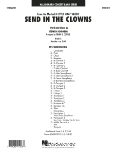 Send In The Clowns von Stephen Sondheim (Download) 